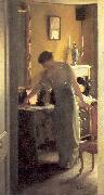 Paxton, William McGregor The Other Room France oil painting artist